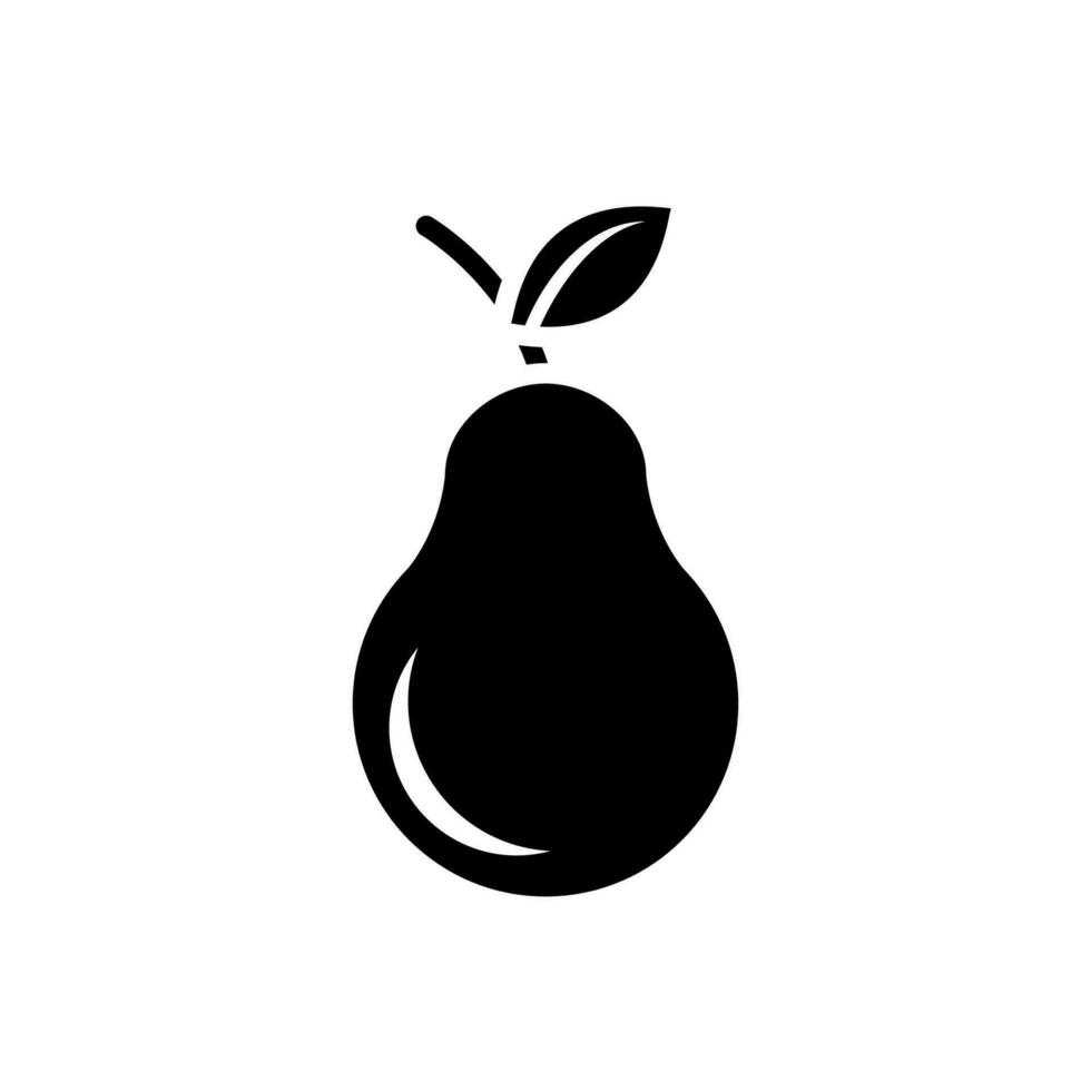 pear icon design vector