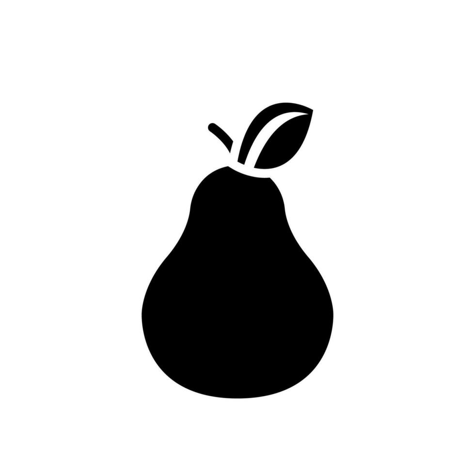 pear icon design vector