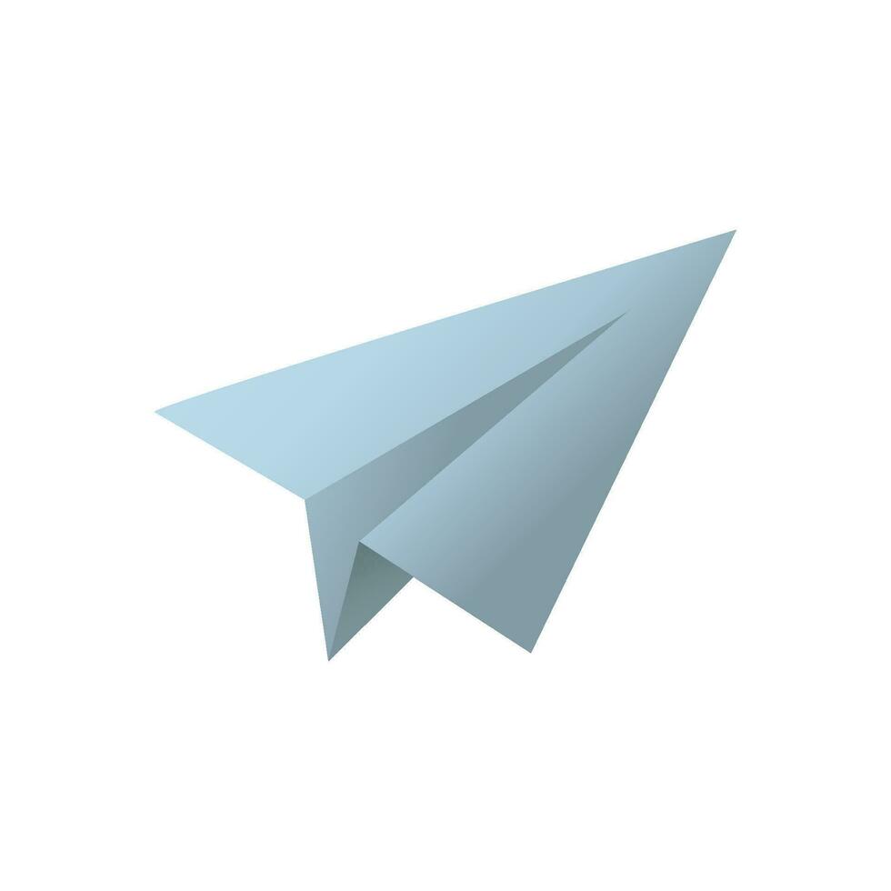 paper plane icon vector illustration design