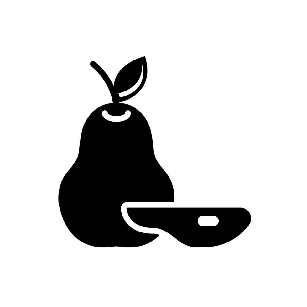 pear icon design vector