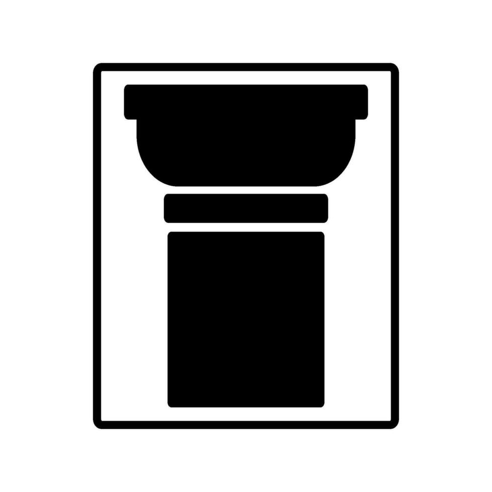 pillar icon vector template