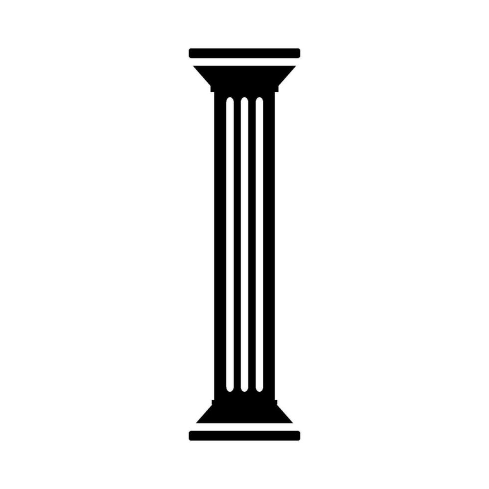 pillar icon vector template