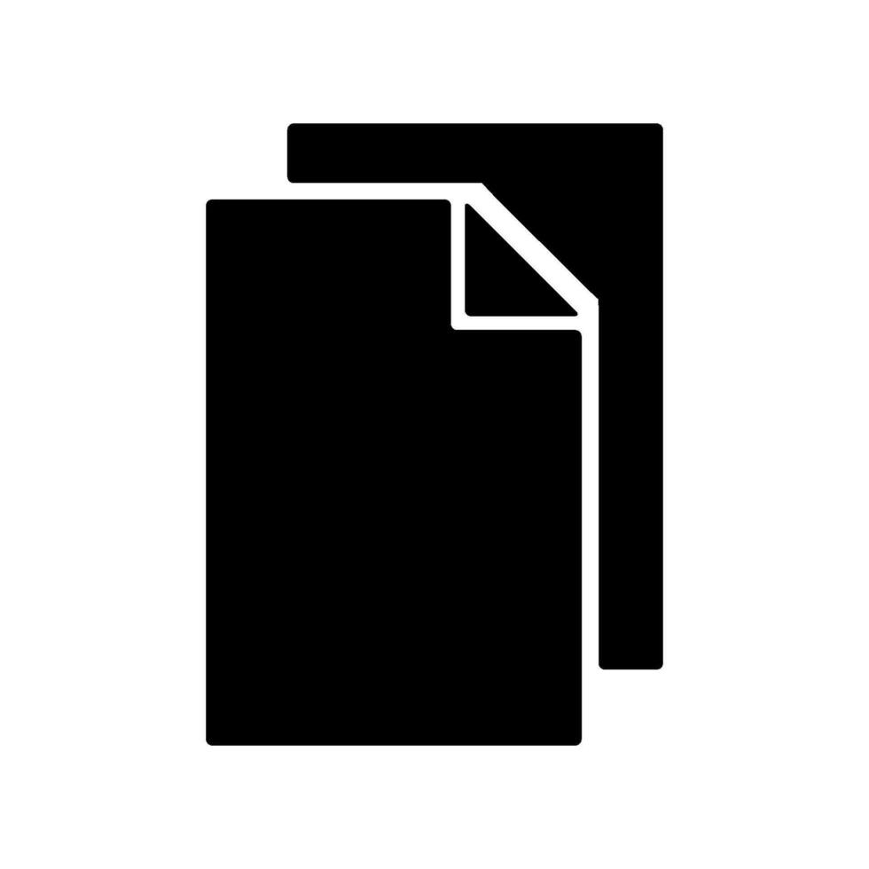 paper icon vector