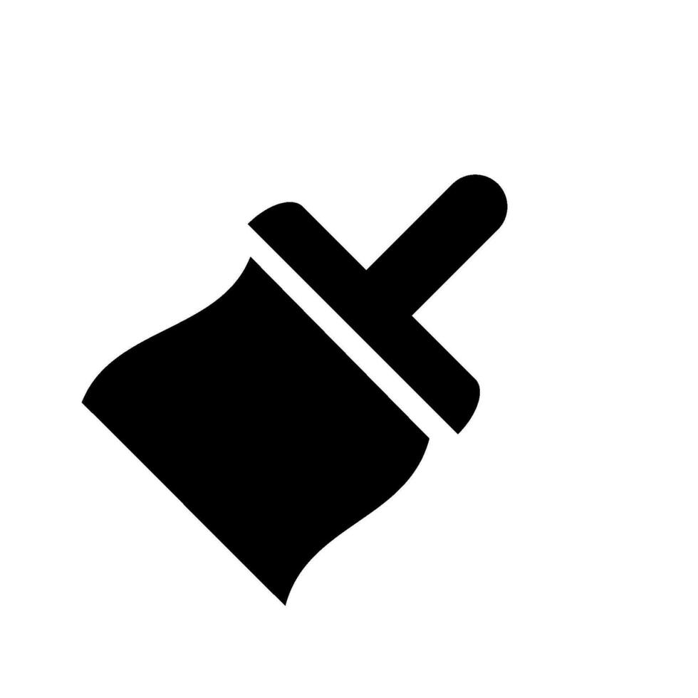 paint brush icon design vector
