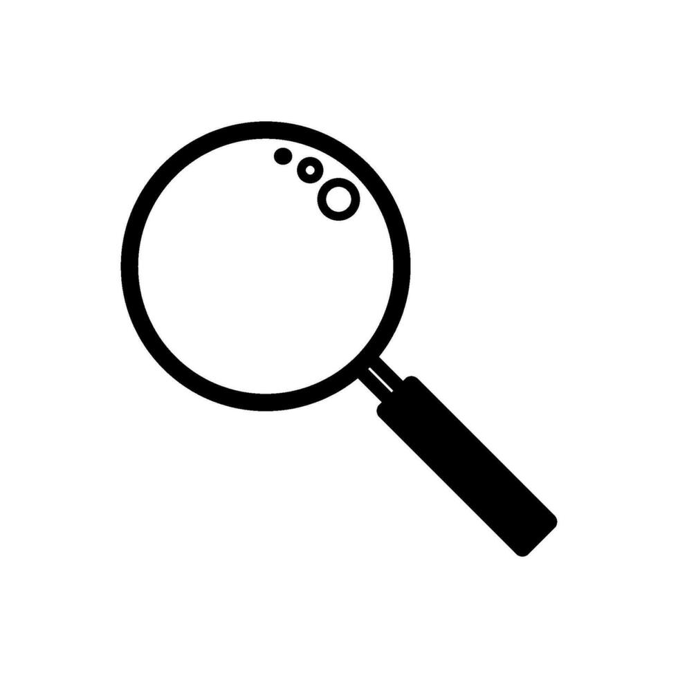 magnify icon design vector template