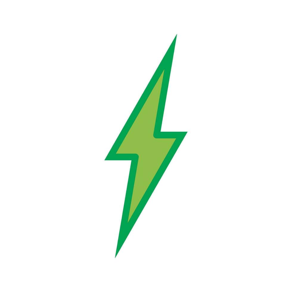 lightning icon design vector template