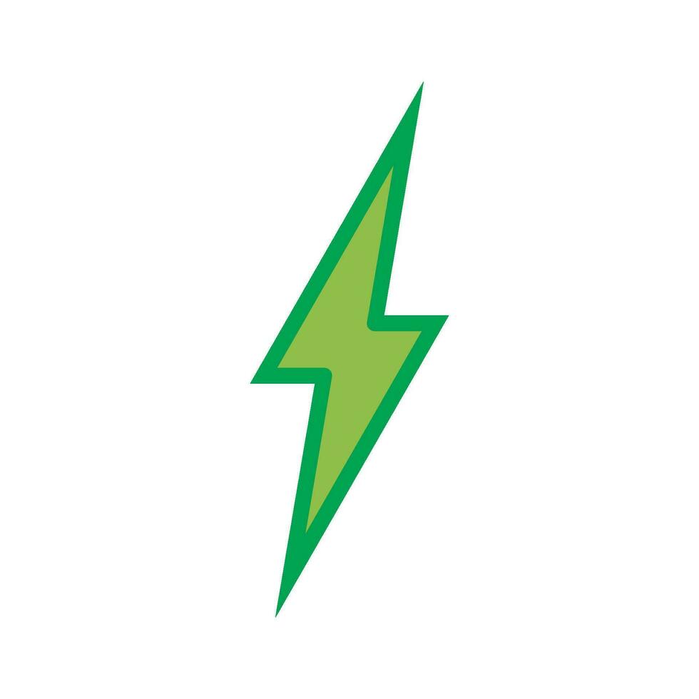 lightning icon design vector template