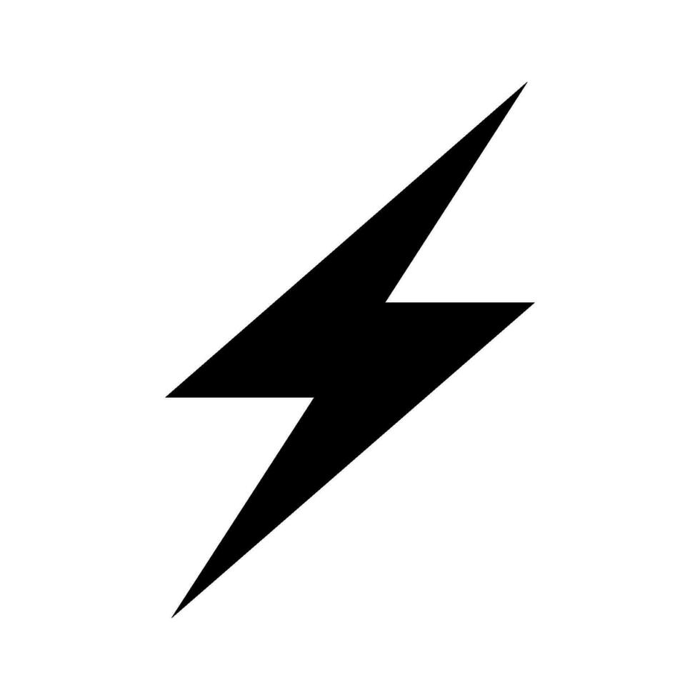 lightning icon design vector template