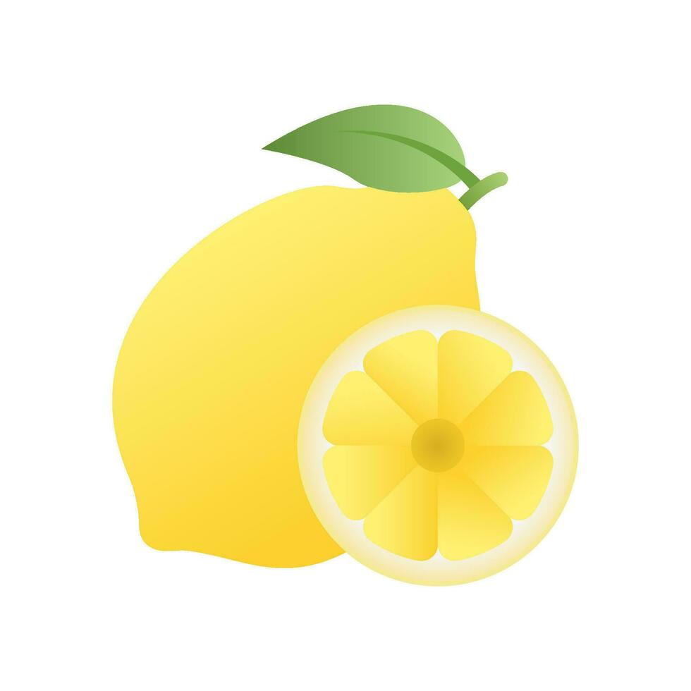 lemon icon vector illustration design