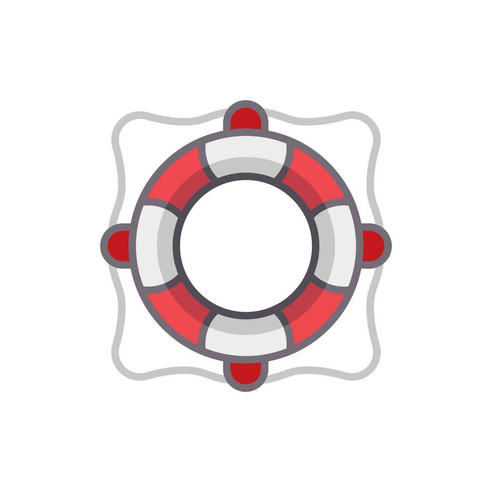 lifebuoy icon vector illustration design