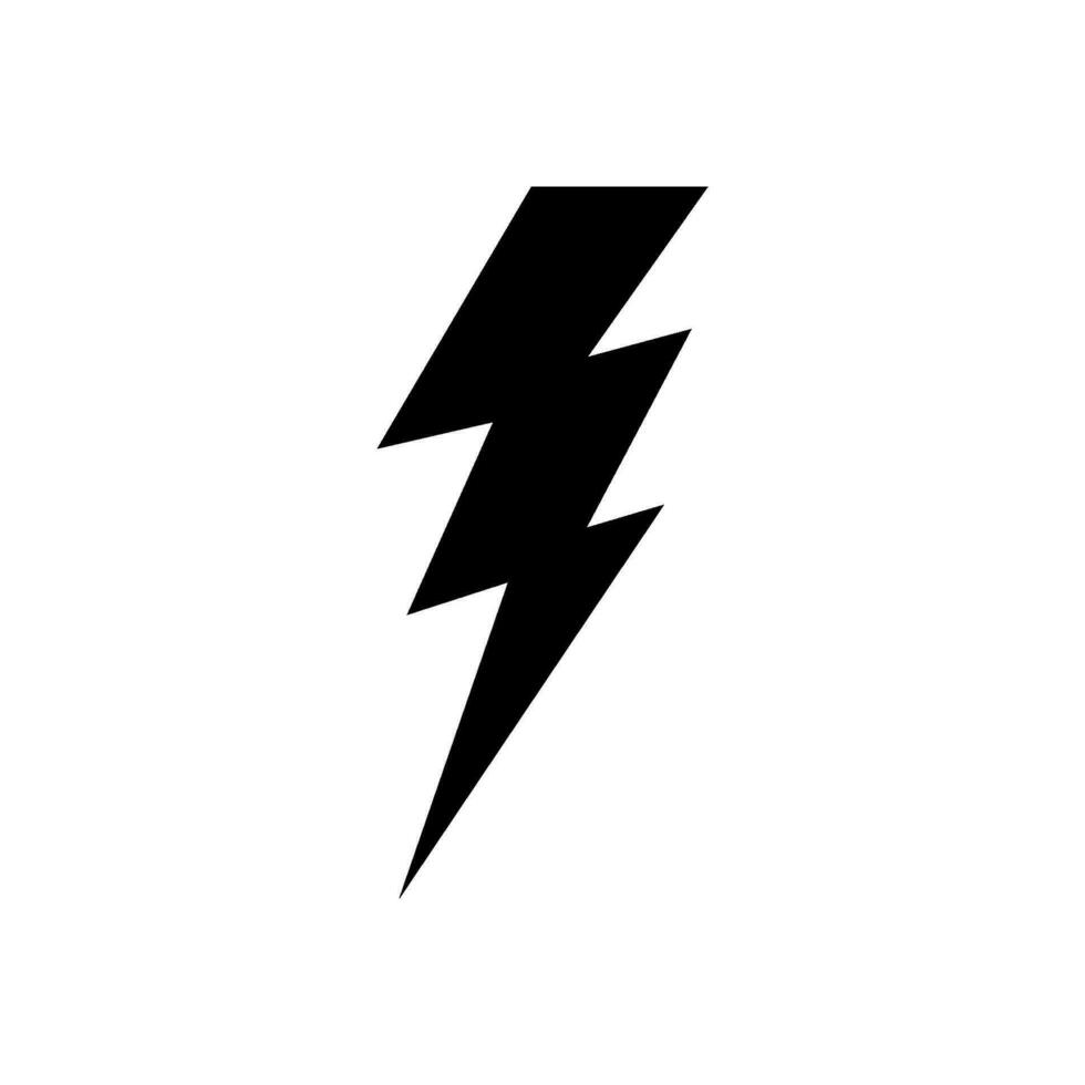 lightning icon design vector template