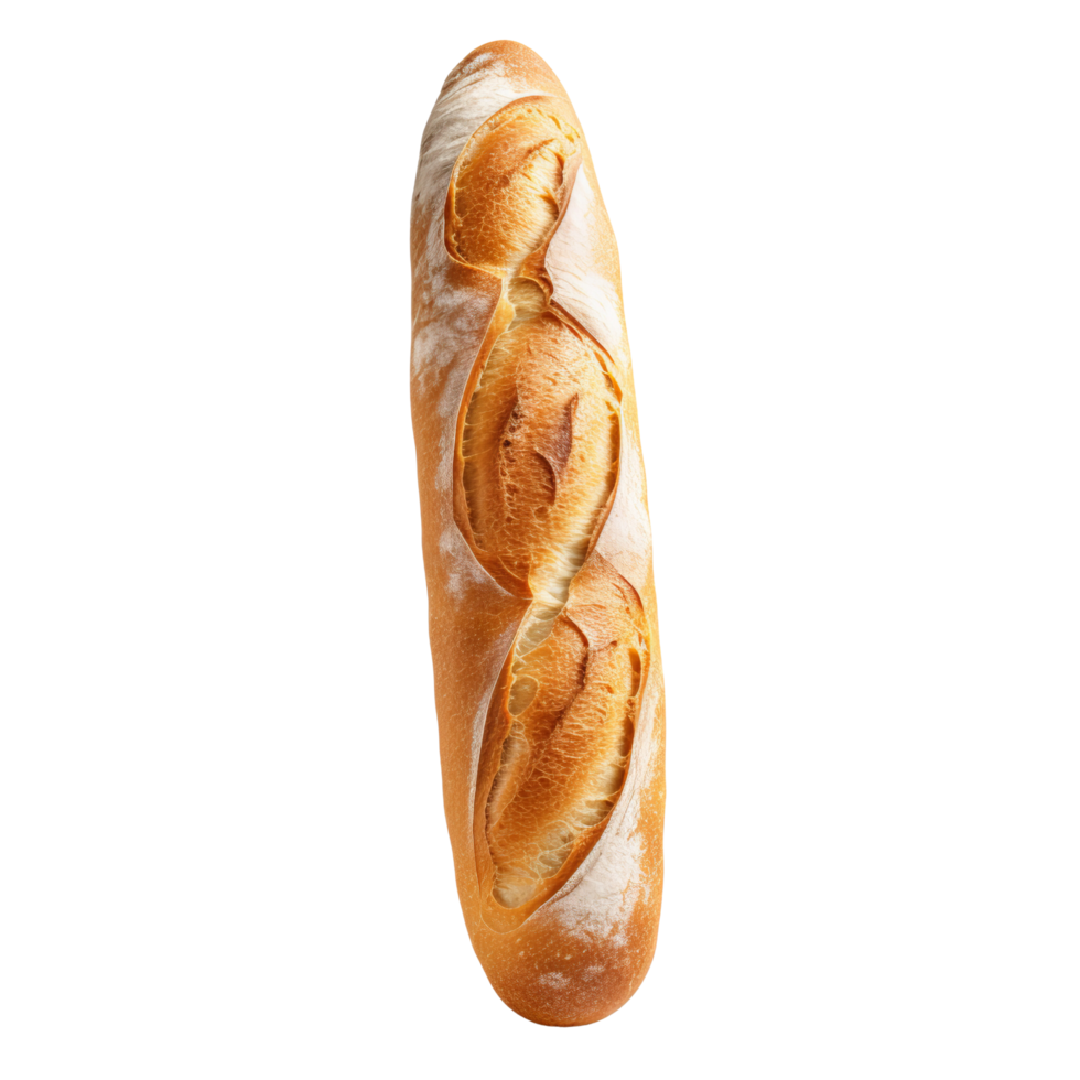 AI generated Baguette clip art png