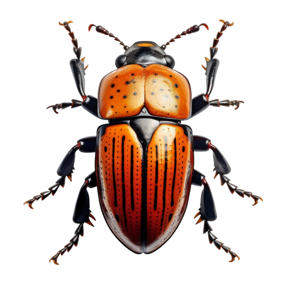 AI generated Beetle insect clip art png