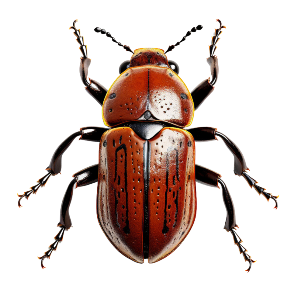 AI generated Beetle insect clip art png
