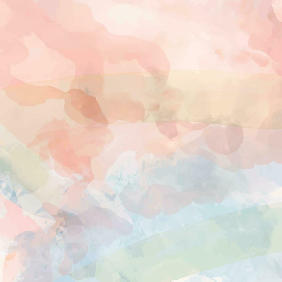 watercolor pastel background vector