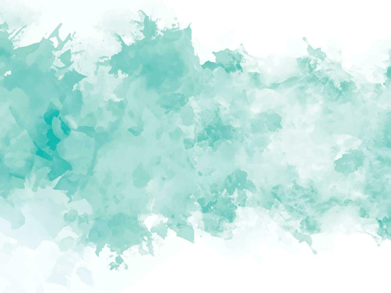 Abstract beautiful Colorful shape watercolor illustration painti vector