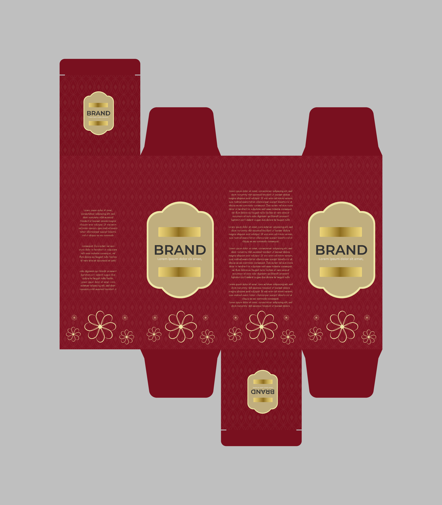 packaging template,packaging box template 34822385 Vector Art at Vecteezy