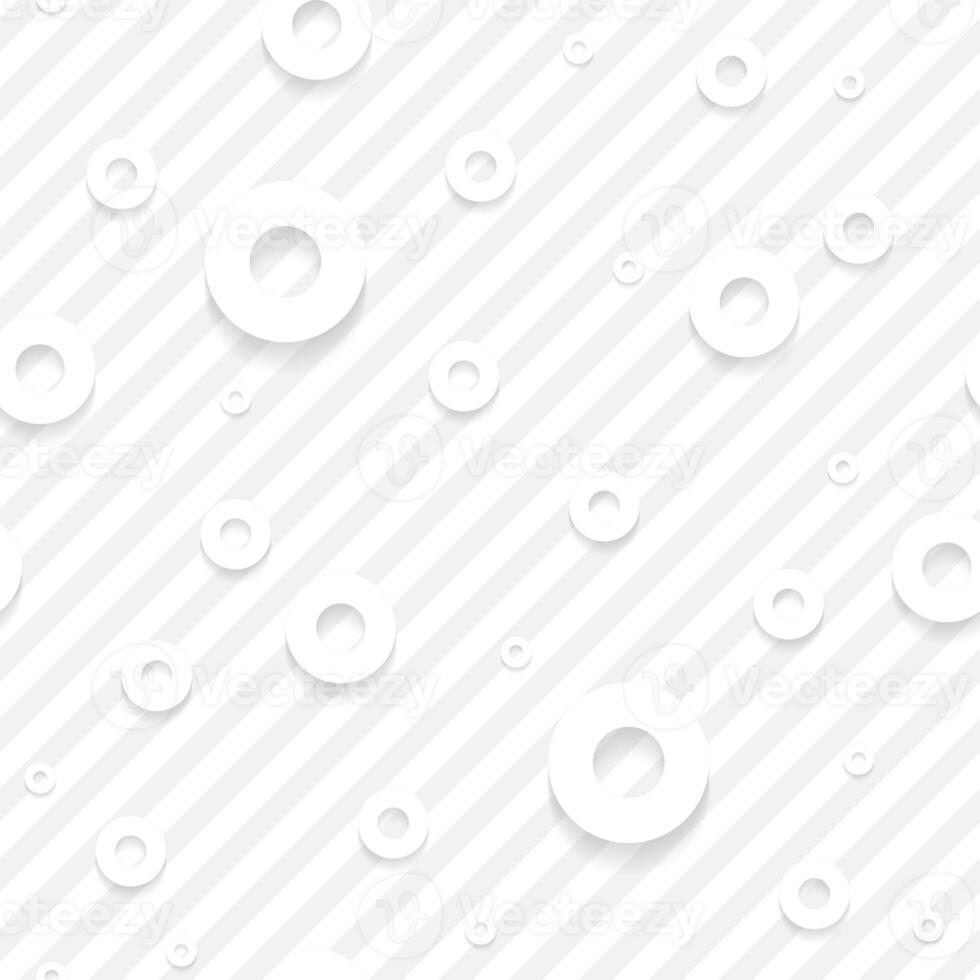 Grey white geometric seamless pattern design photo