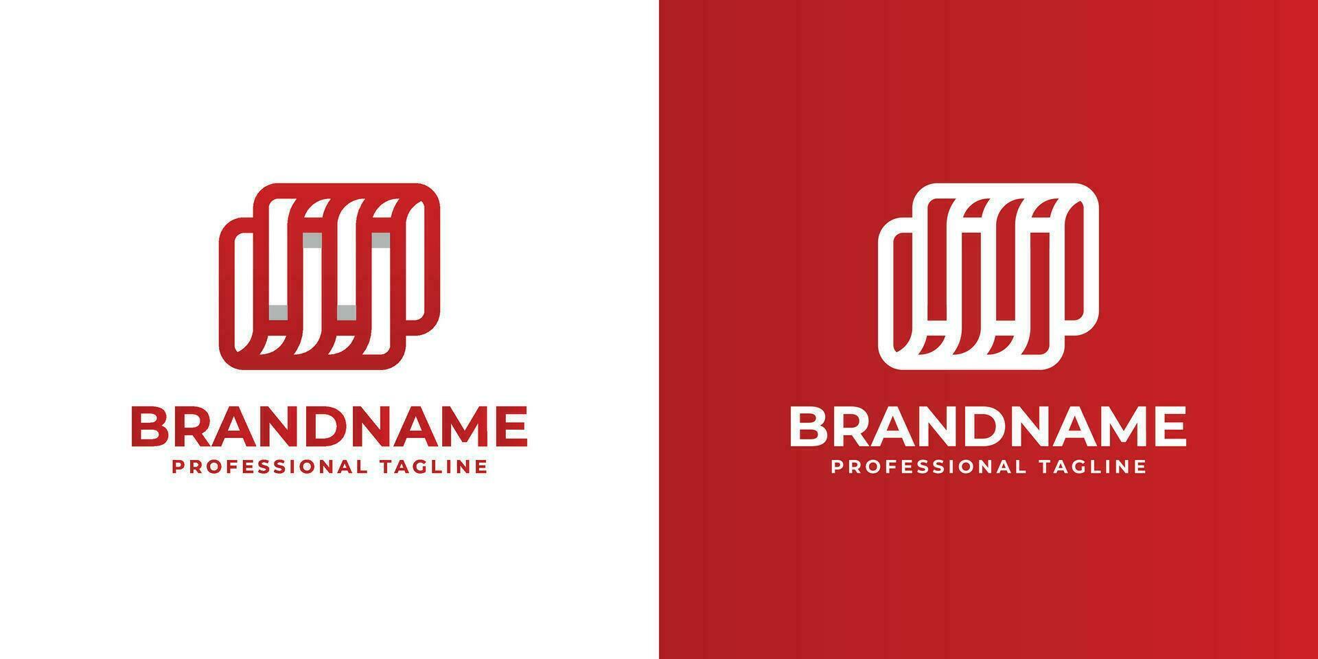 Letter MW Monogram Logo, suitable for any business with MW or WM initials. vector