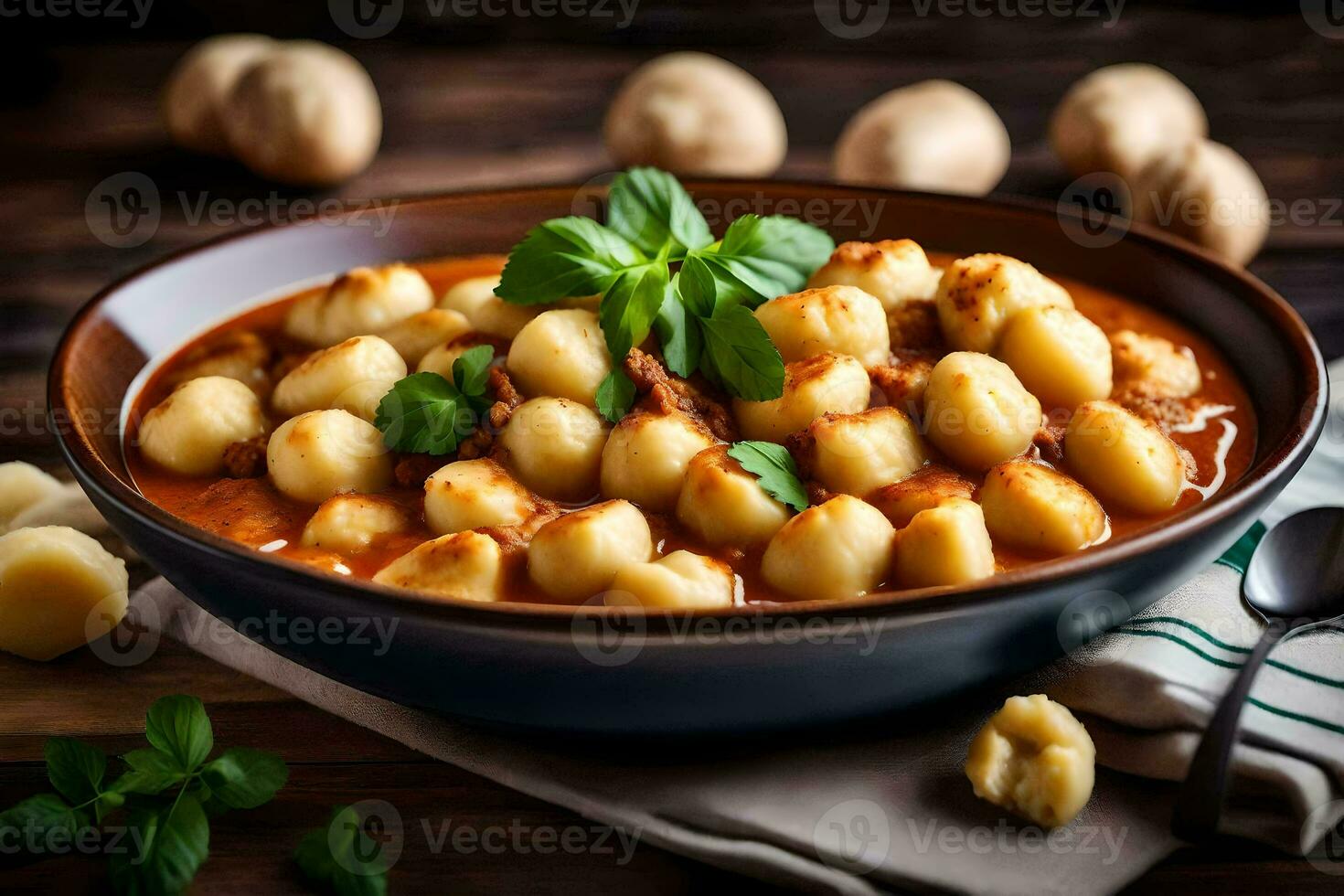 italian food recipes for the whole family. AI-Generated photo