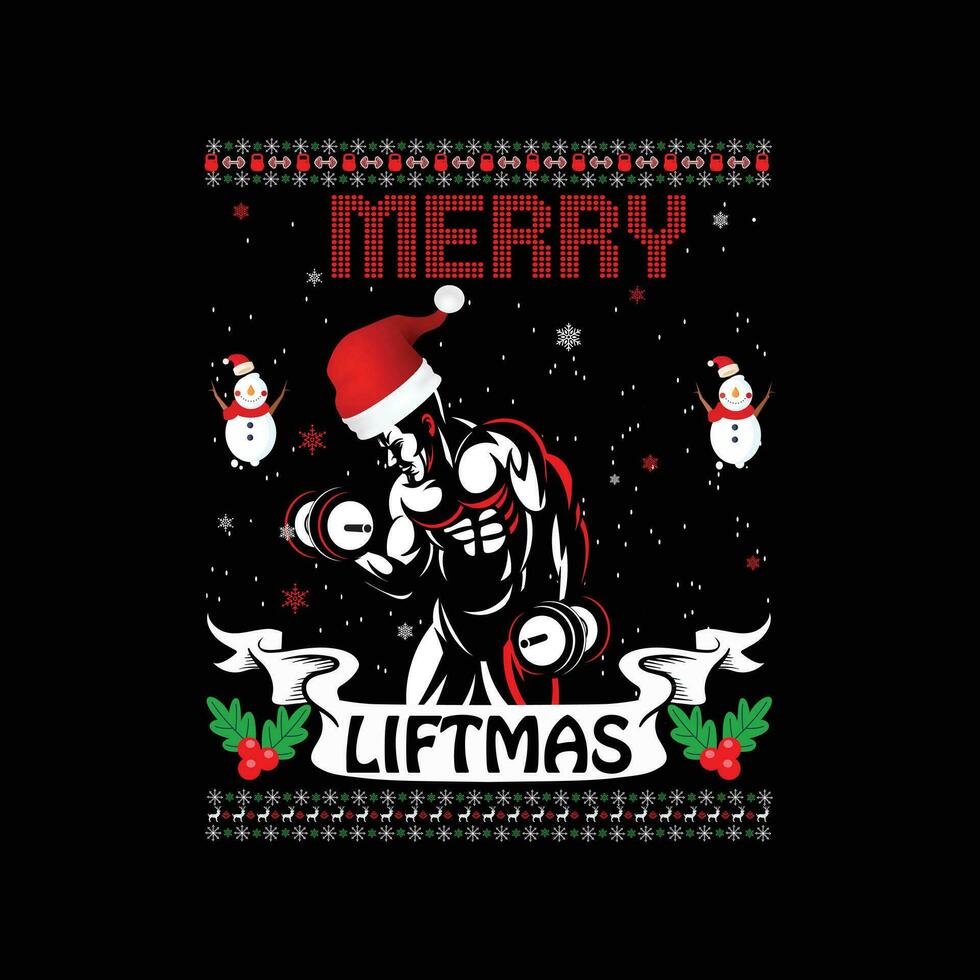 Christmas graphics set for Christmas tshirt design and vector