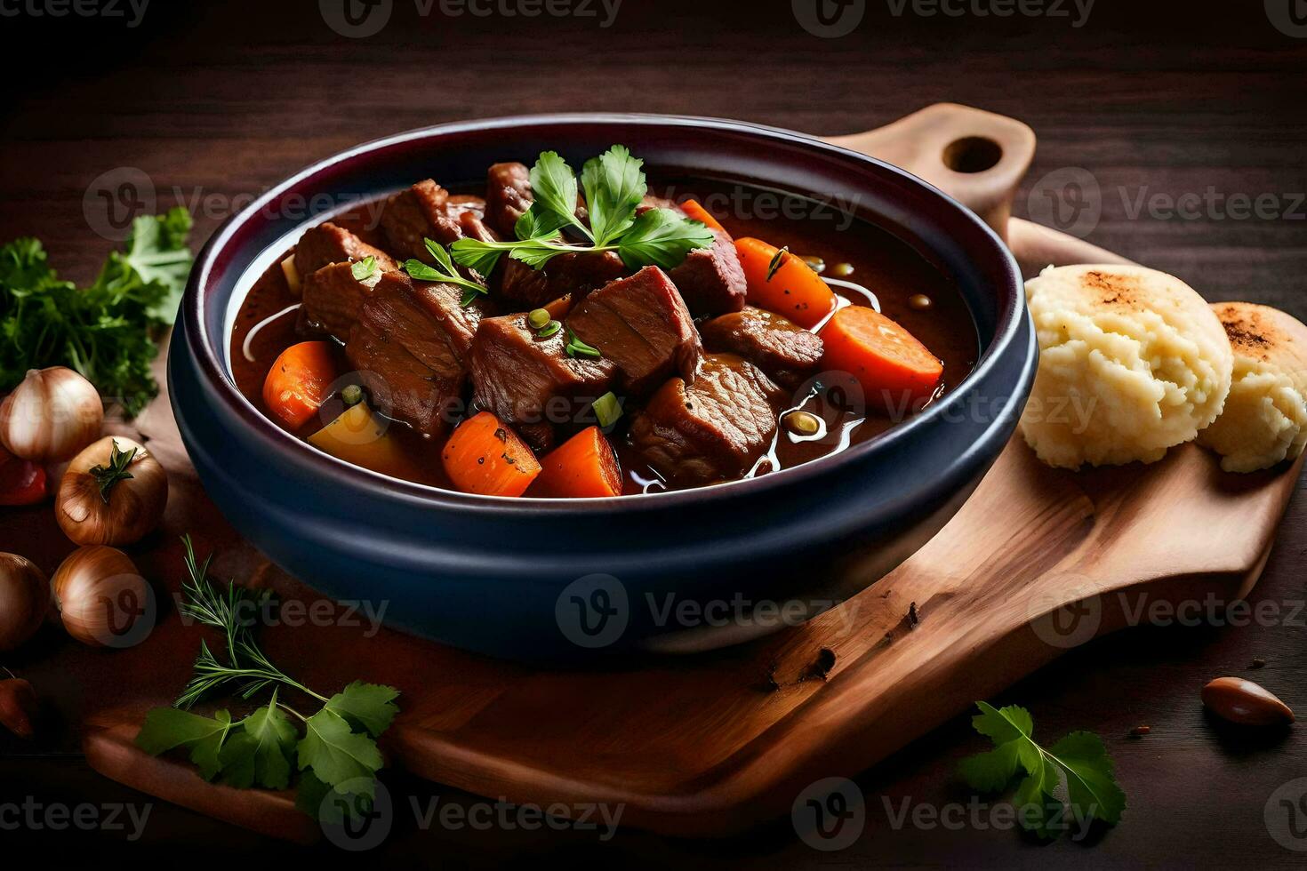 the best beef stew recipes. AI-Generated photo