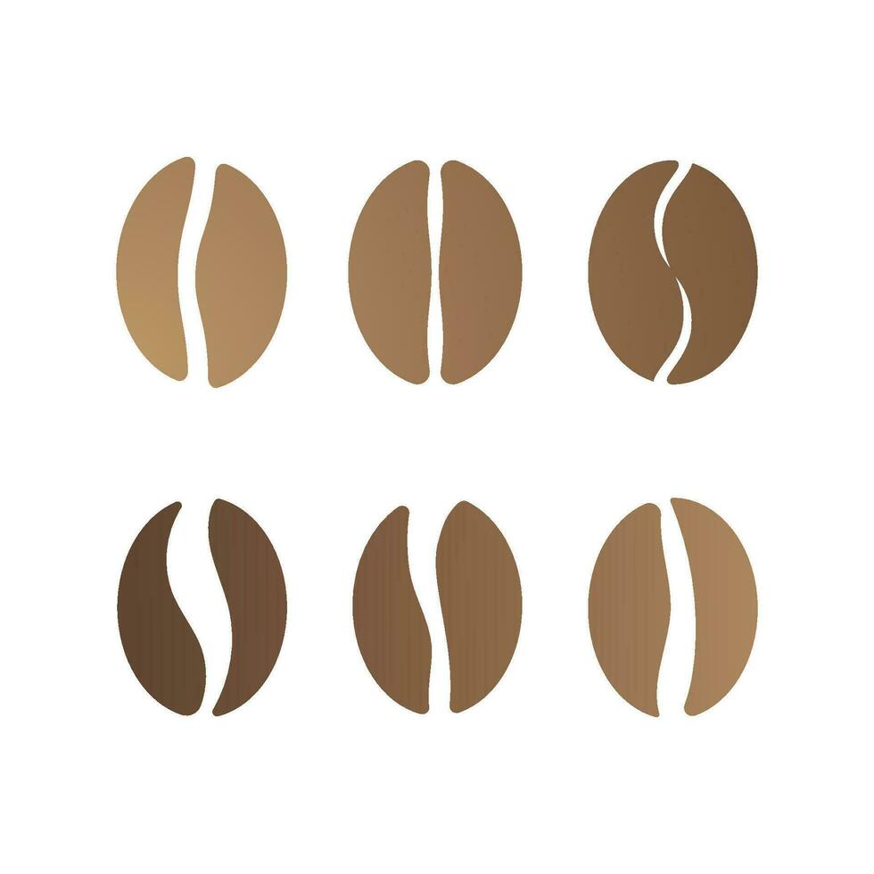 Coffee Beans Logo Template vector