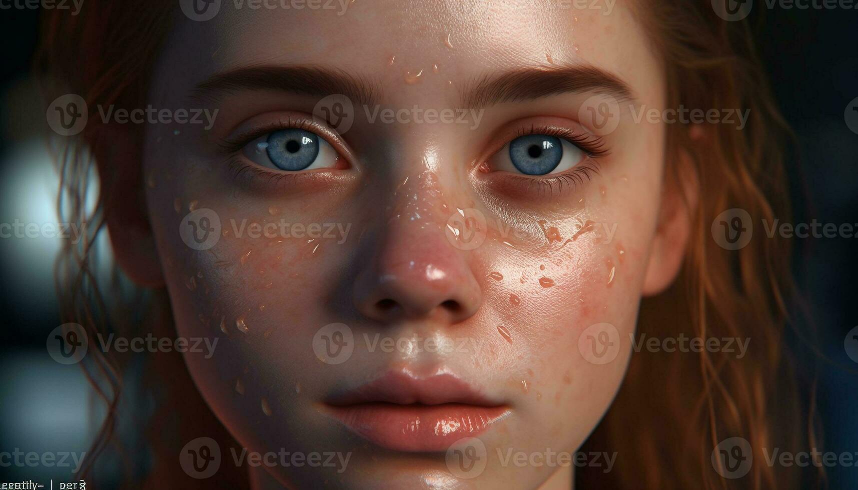 AI generated Freshness of citrus fruit, nature healthy eating, ripe and juicy generated by AI photo