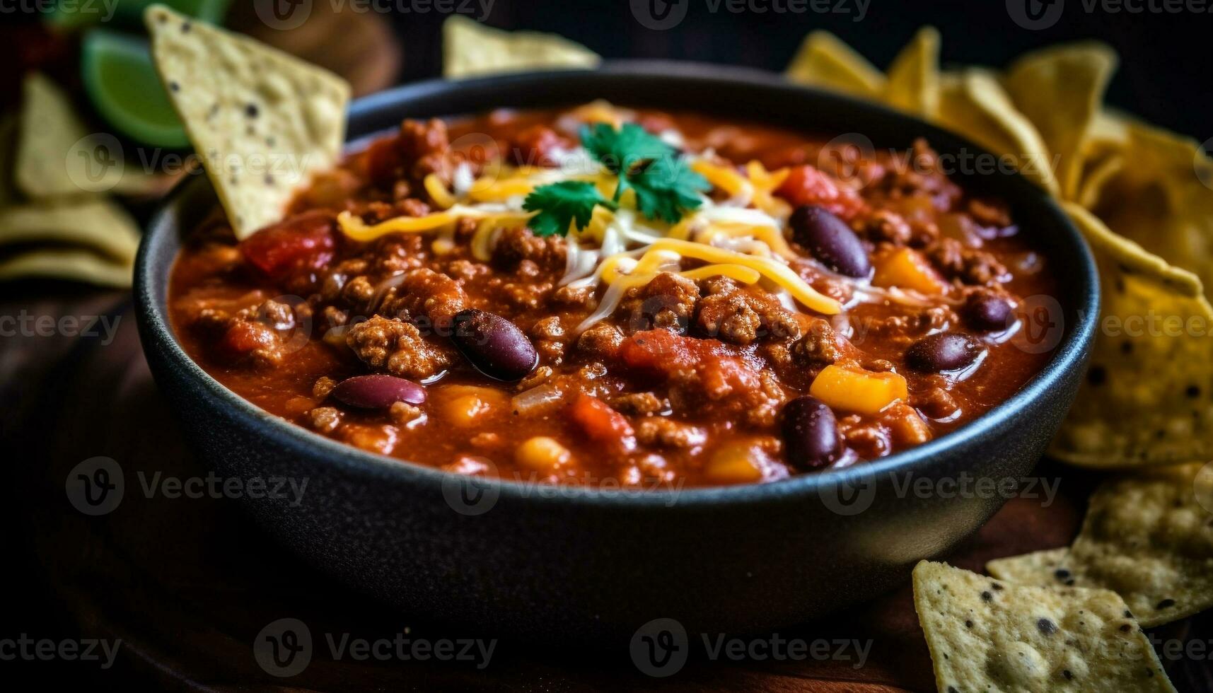 ai generado un gastrónomo mexicano comida con A la parrilla carne, Fresco verduras, y salsa generado por ai foto