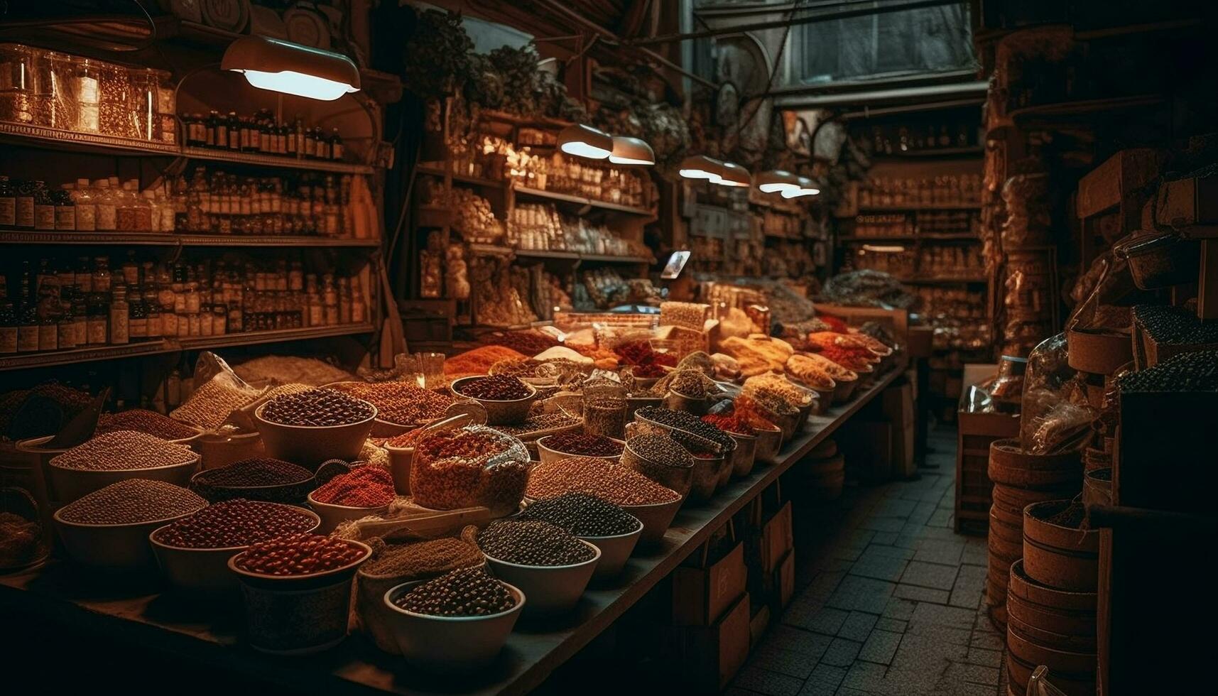 ai generado un gastrónomo mexicano comida con A la parrilla carne, Fresco verduras, y salsa generado por ai foto