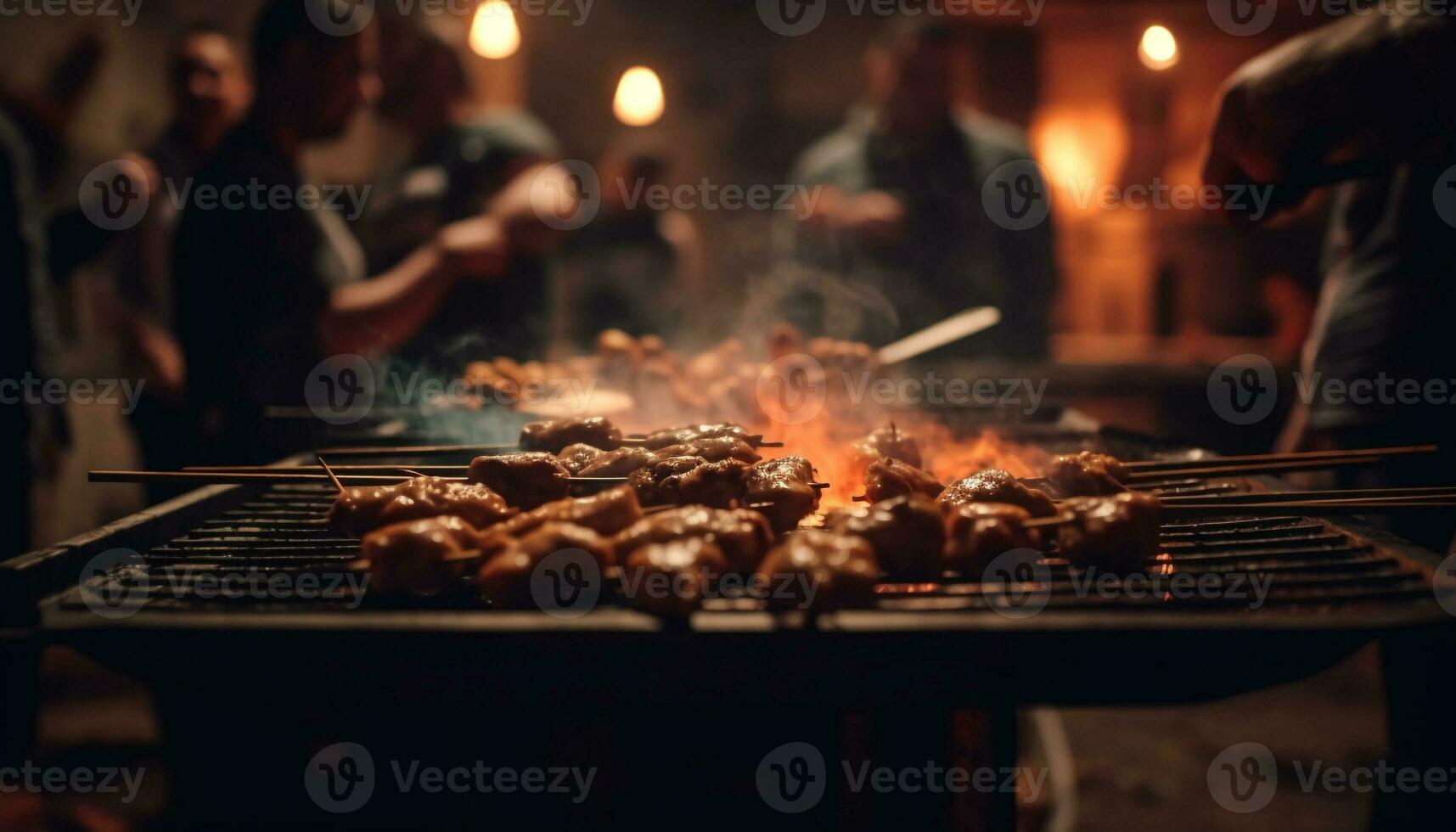 ai generado un gastrónomo mexicano comida con A la parrilla carne, Fresco verduras, y salsa generado por ai foto