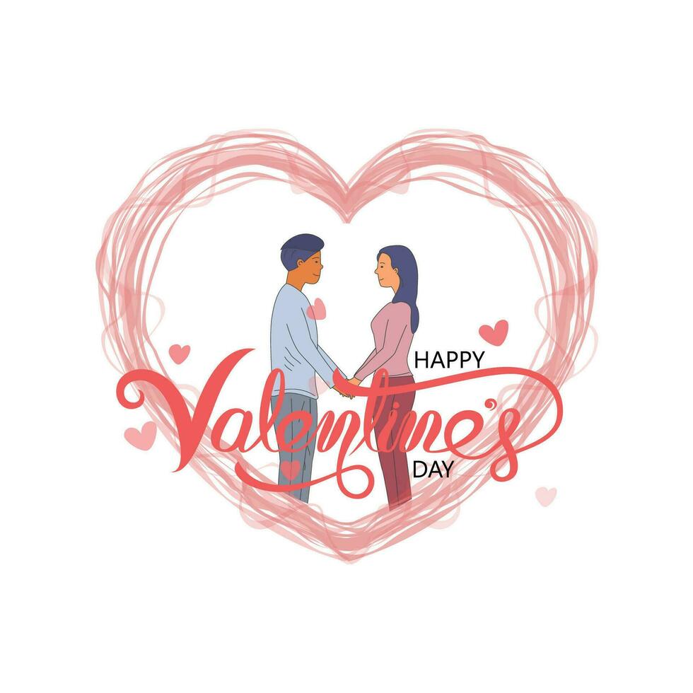 Man and Women icon.Romantic couple and hearts shape. vector