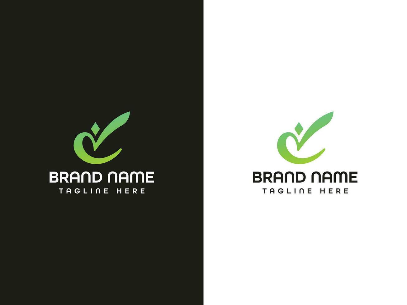 modern minimal logo design vector