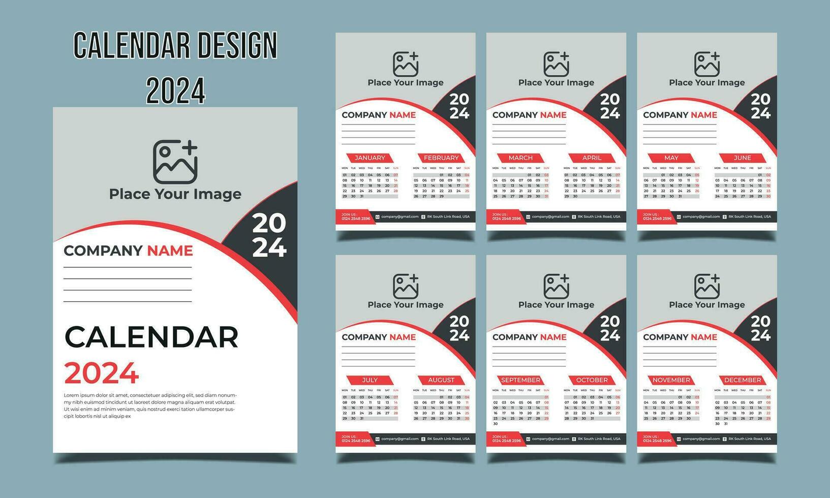 calendar design 2024, 2024 calendar template, minimal calendar design 2024, calendar 2024 vector