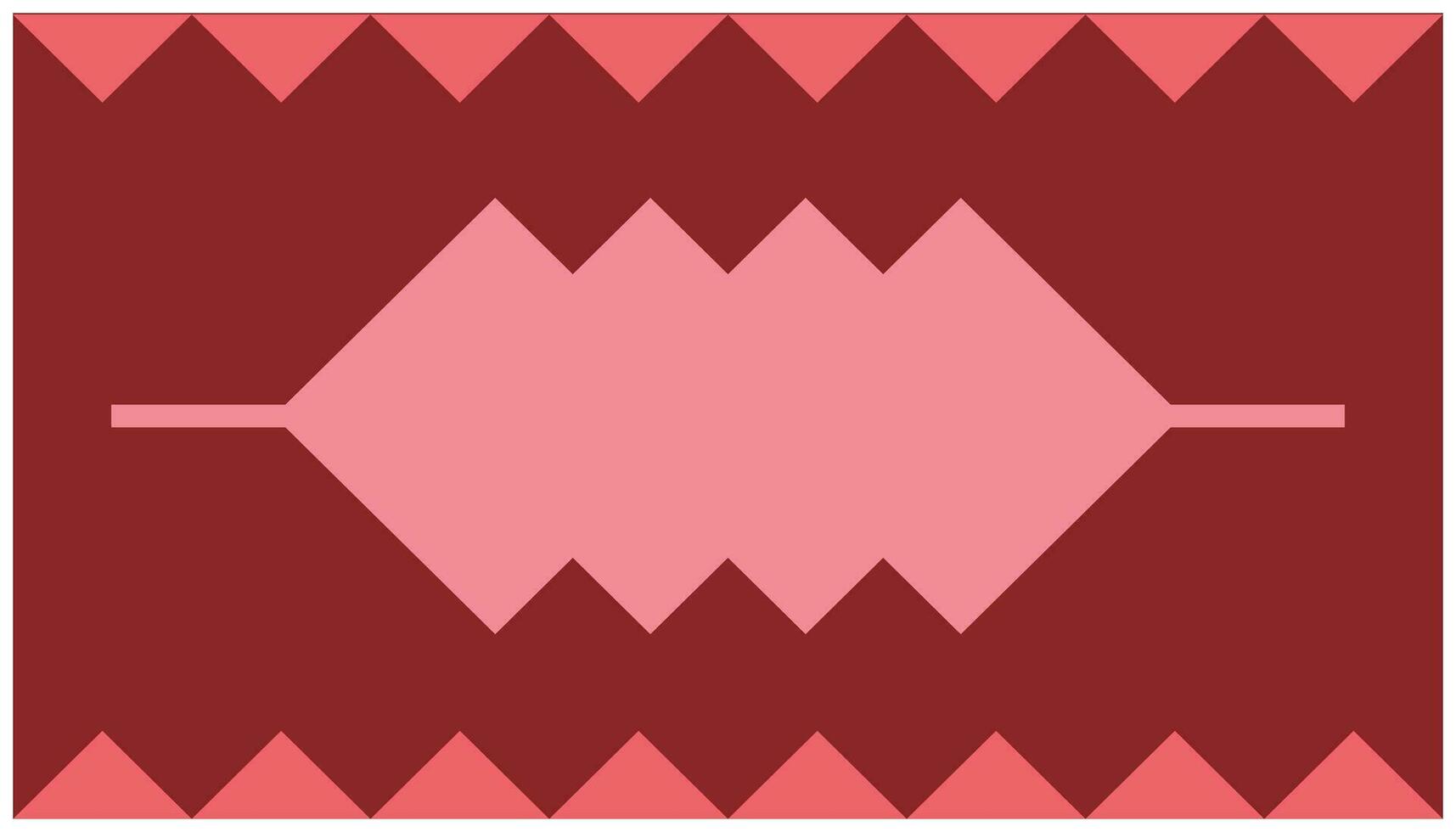 Illustration of a red and pink background with a ribbon pattern. Abstract background with geometric shapes. Vector illustration. Eps 10 file.