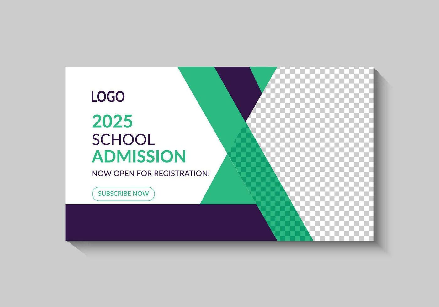 flat design school admission web banner 34845735 Vector Art at Vecteezy