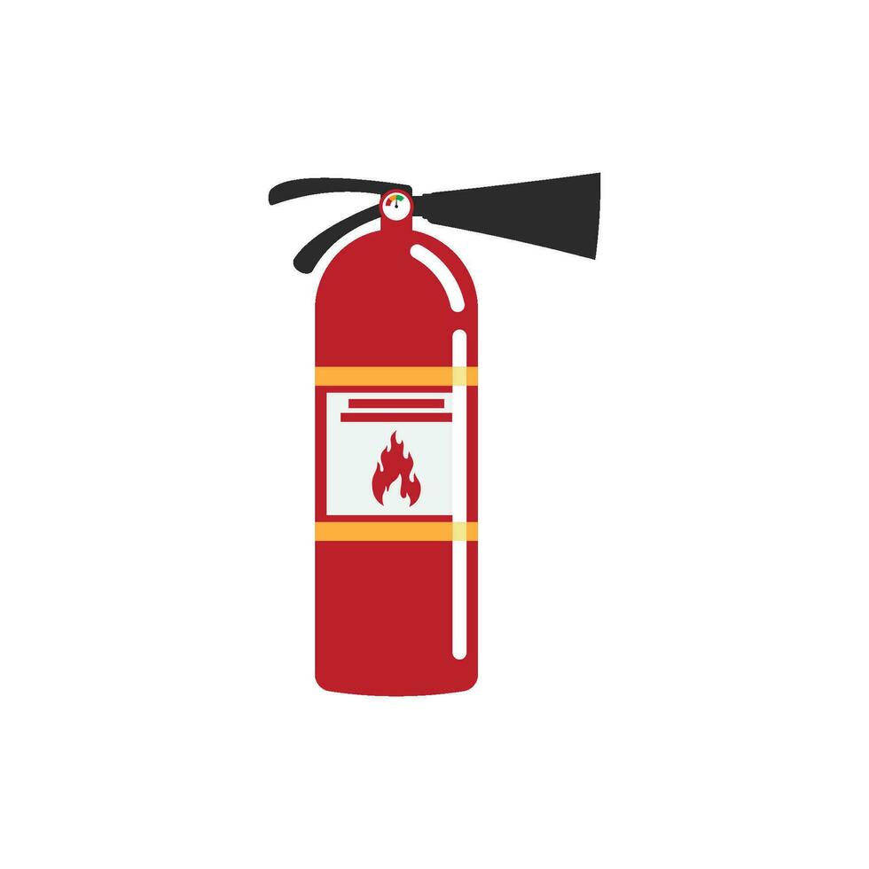 Fire extinguisher icon vector