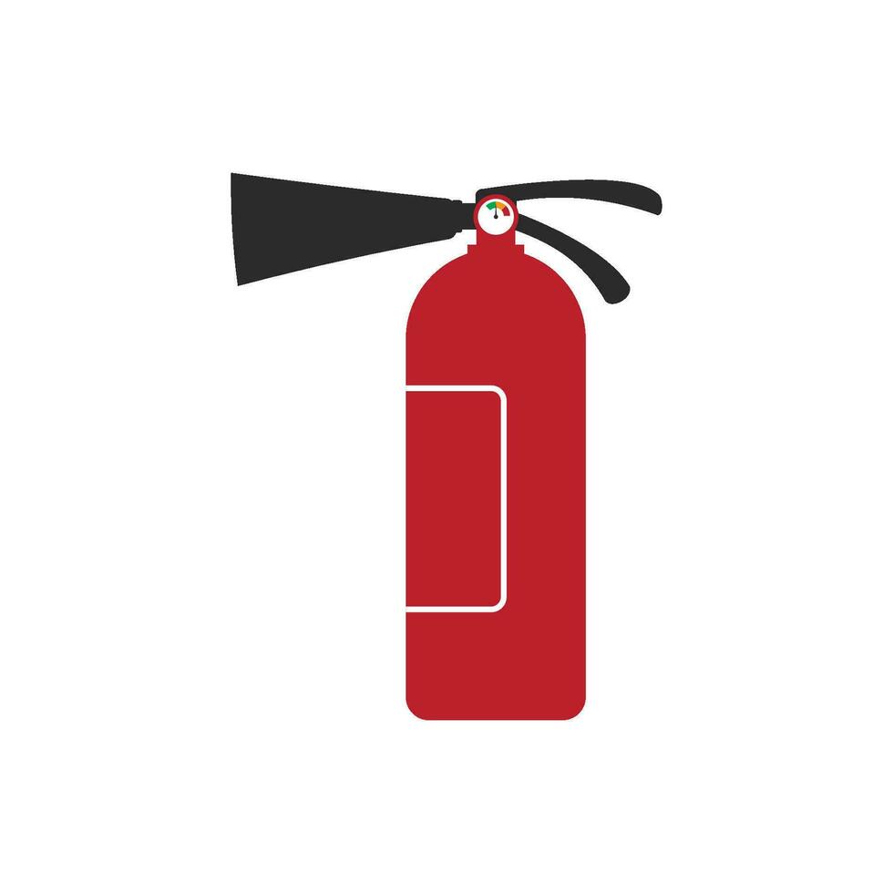 Fire extinguisher icon vector