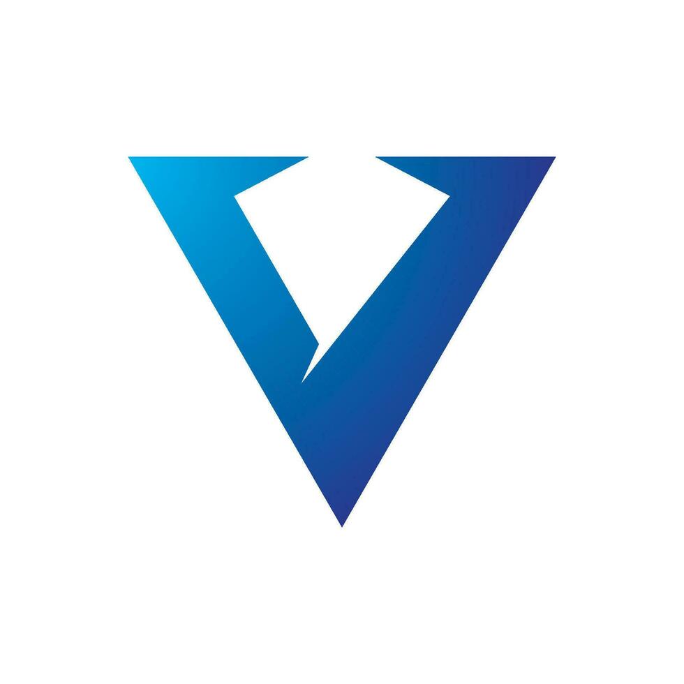 V Letter logo vector