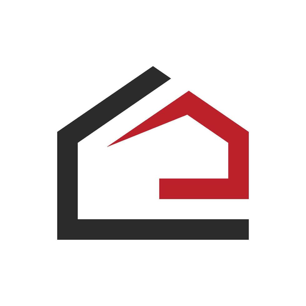 propiedad y construcción logo icono vector