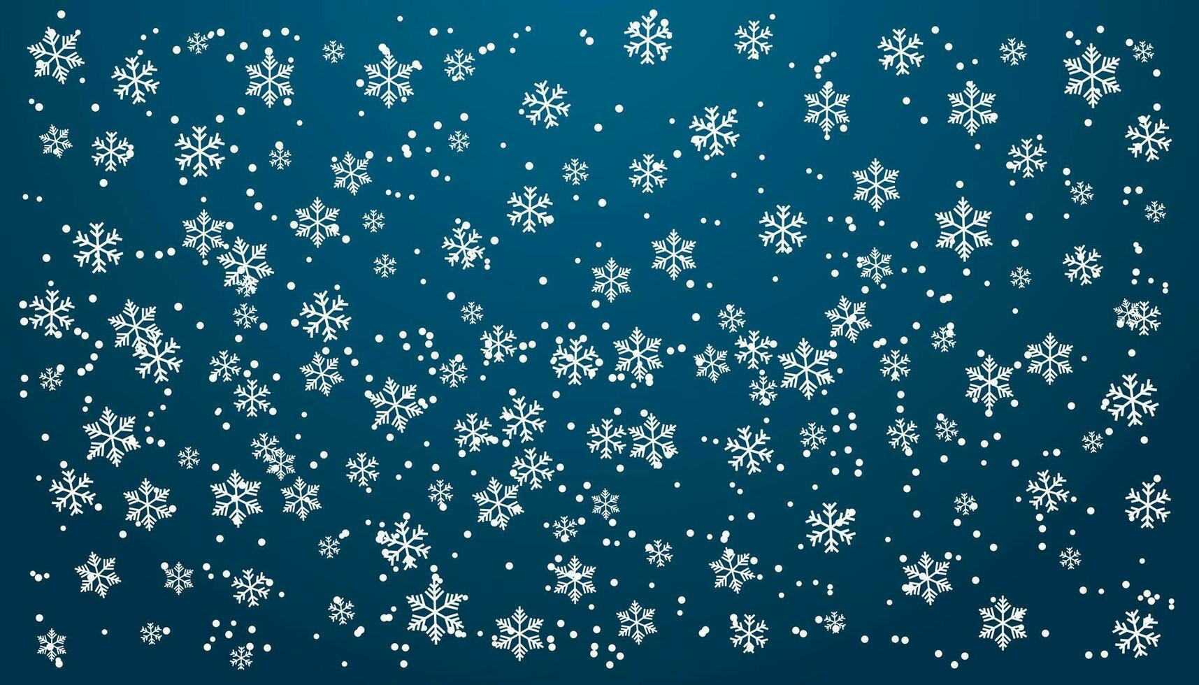 fondo abstracto copos de nieve vector