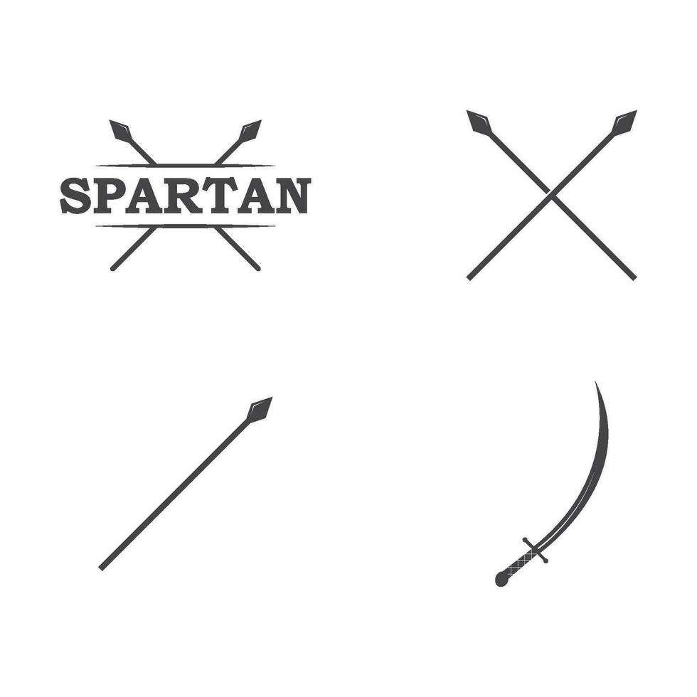 Spear icon vector