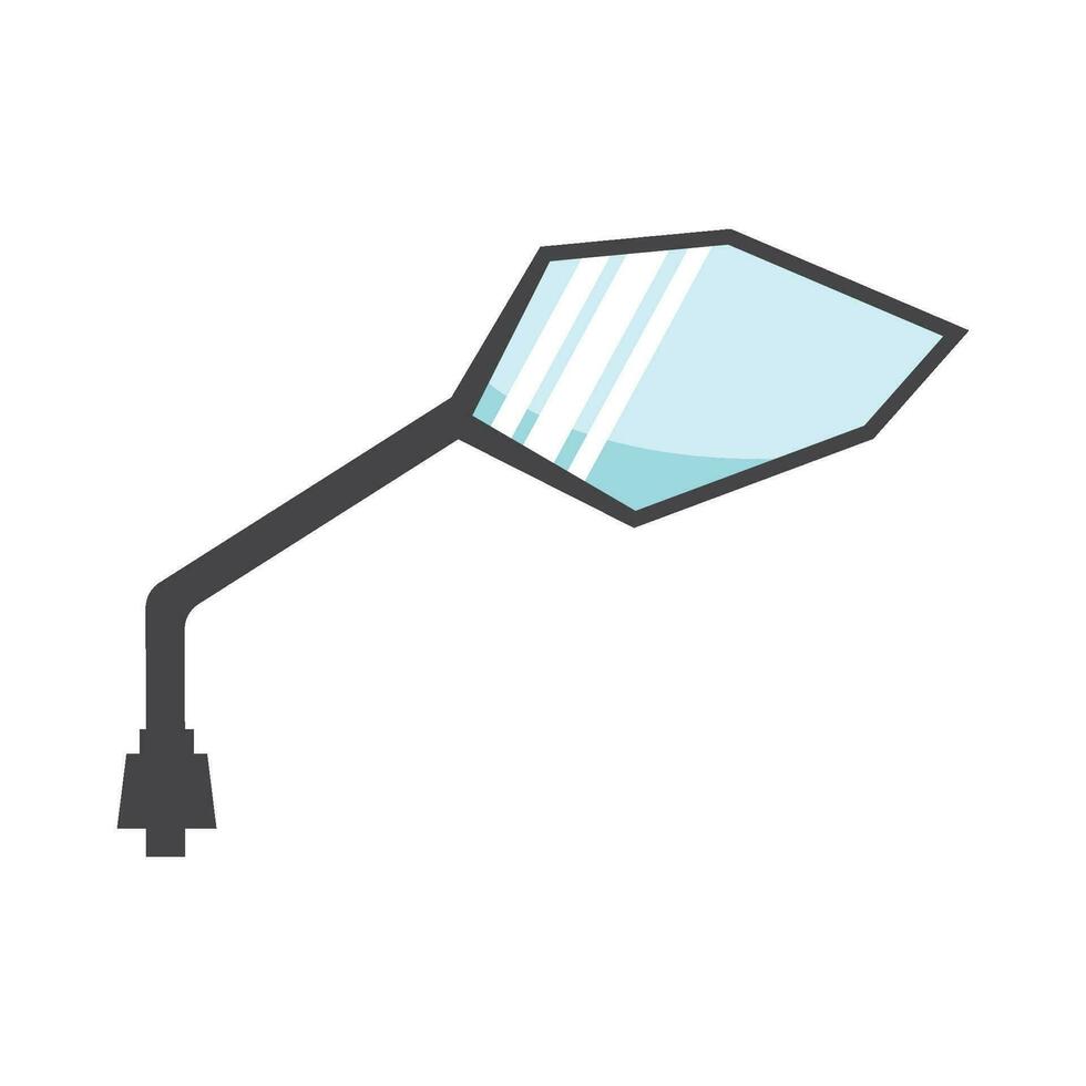 Rear view mirror vector