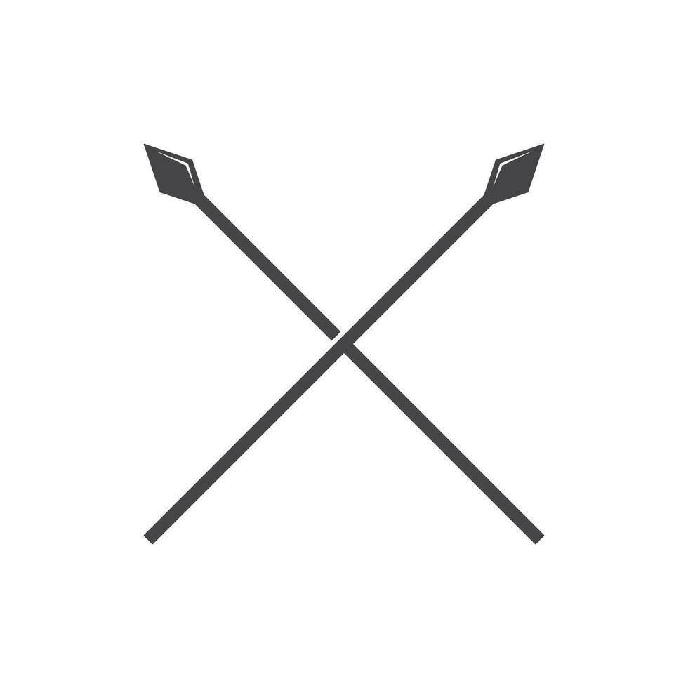 Spear icon vector