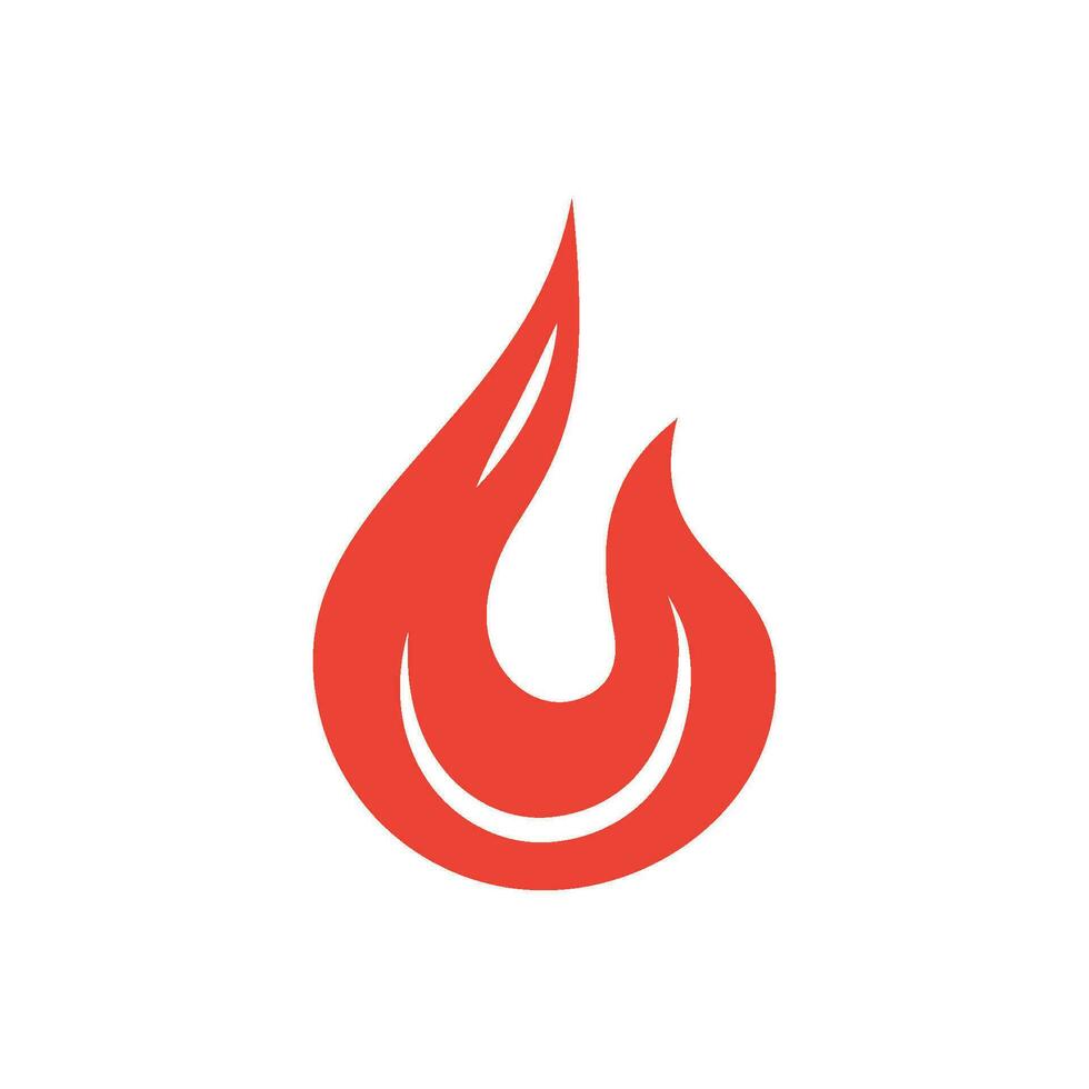 Fire flame illustration vector