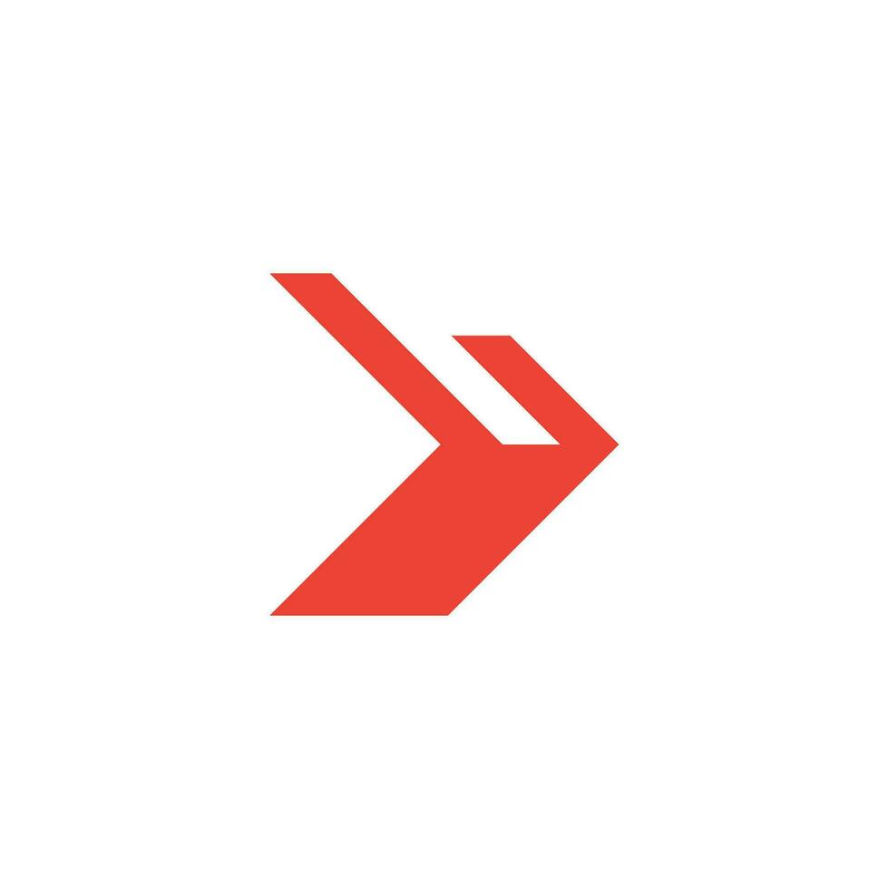 Arrow illustration logo icon vector