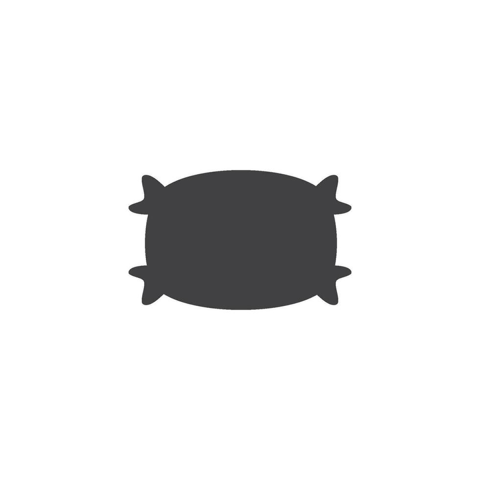 Pillow icon illustration vector