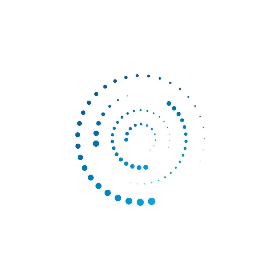 Circle dot vector