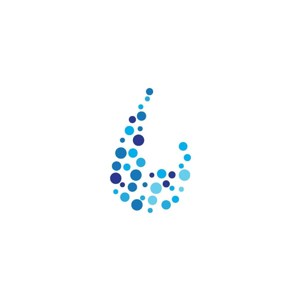 Water drop logo vector