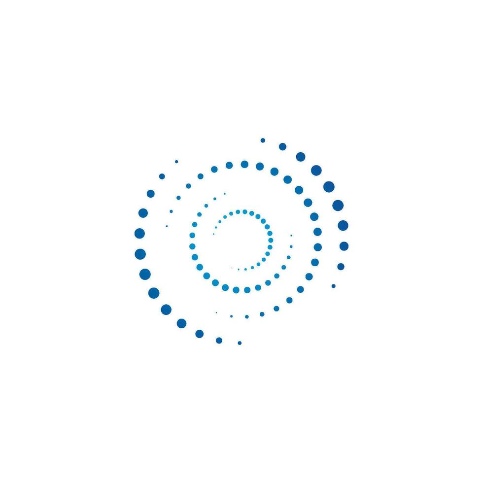 Circle dot vector